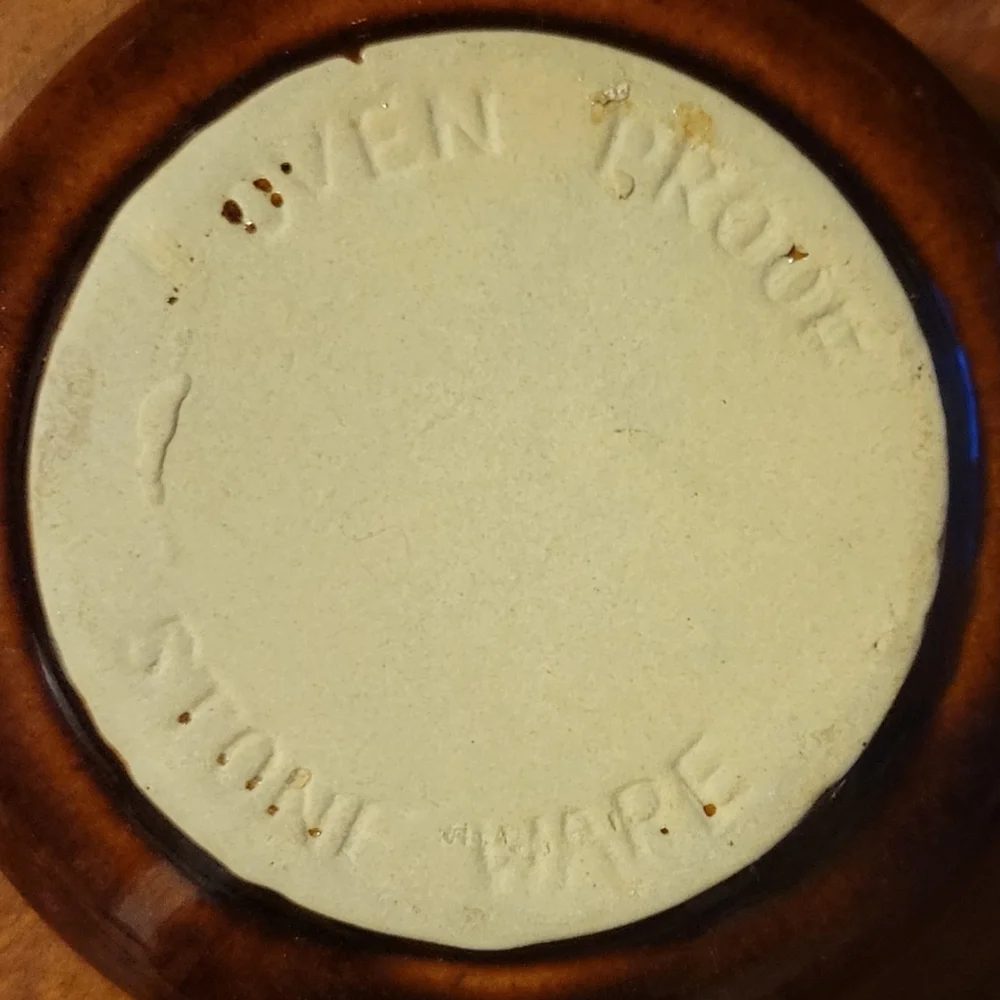 5 Vtg Oven Proof Stoneware Handled Crock Pot Bowl Ceramic Pottery Reddish Brown